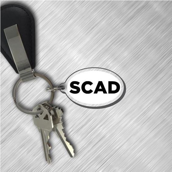 Savannah College of Art and Design Keychain
