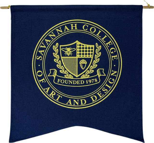 Savannah College of Art and Design Wall Flag
