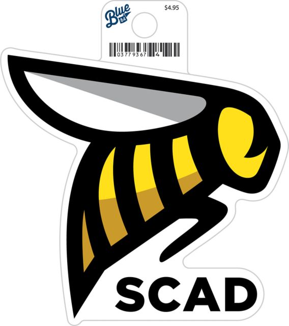 Savannah College of Art and Design Bees Full Size Sticker