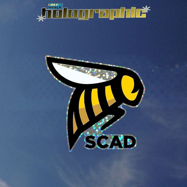 Savannah College of Art and Design Bees Hologram Decal