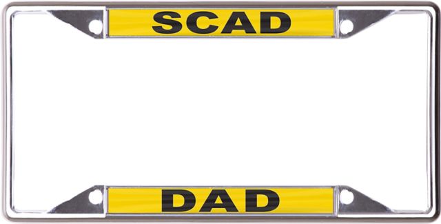 Savannah College of Art and Design Dad License Plate Frame