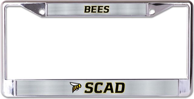 Savannah College of Art and Design Bees License Plate Frame