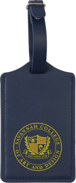 Savannah College of Art and Design Crest Luggage Tag