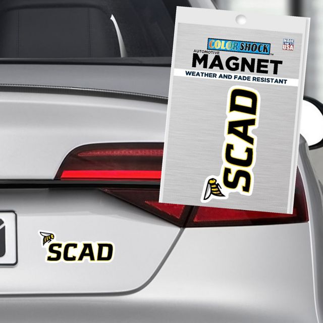 Savannah College of Art and Design Bees 4" x 4" Magnet