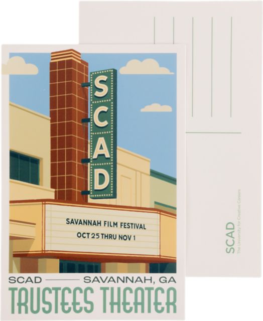 Savannah College of Art and Design Trustees 4" x 6" Postcard