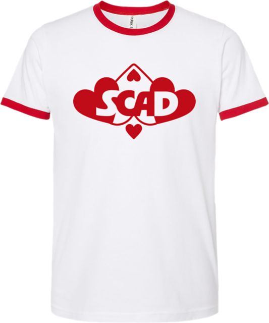 Savannah College of Art and Design Ringer Short Sleeve T-Shirt