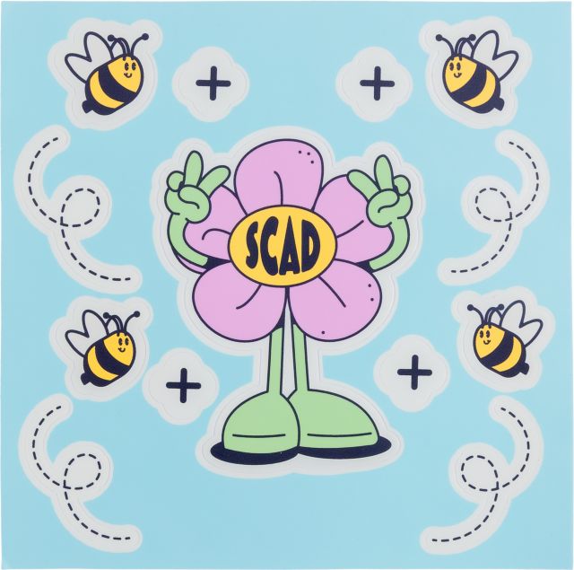 Savannah College of Art and Design Sticker Sheet