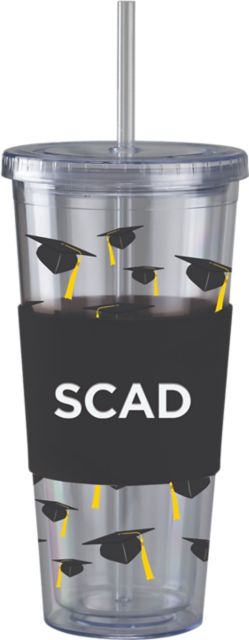 Savannah College of Art and Design Acrylic Tumbler with Straw