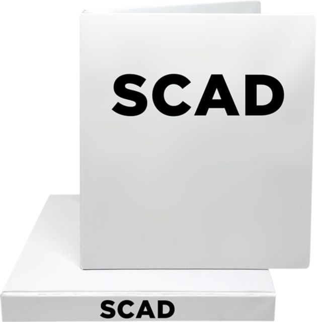 Savannah College of Art and Design 1'' Vinyl Binder