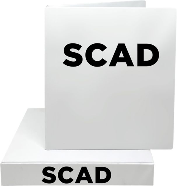 Savannah College of Art and Design 1.5'' Vinyl Binder