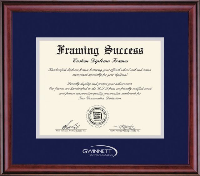 Gwinnett Technical College 8.5'' x 11'' Classic Diploma Frame