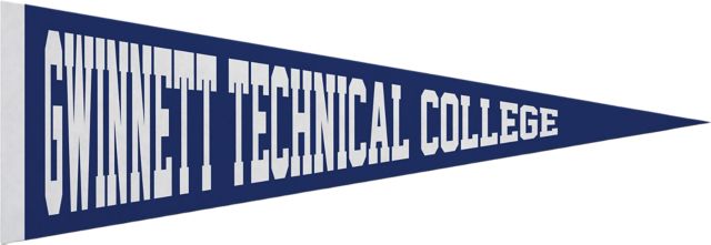 Gwinnett Technical College 5x15 Pennant