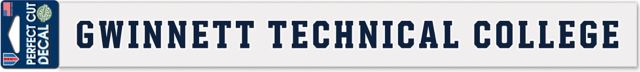 Gwinnett Technical College License Plate Frames Car Decals And