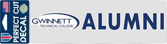 Gwinnett Technical College 3x10 Alumni Decal