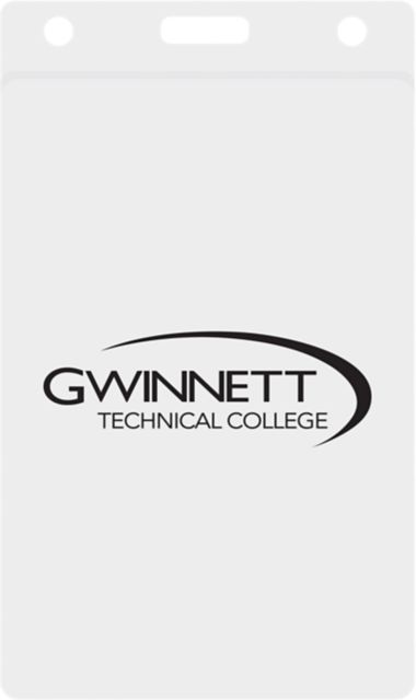 Gwinnett Technical College Card Guard with Thumbnotch
