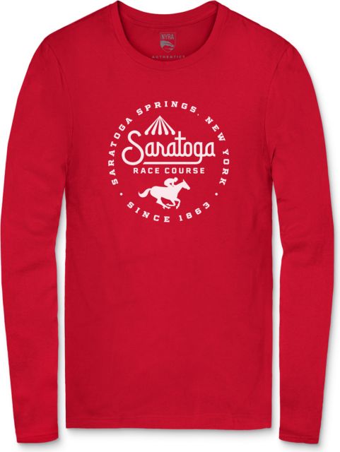 NYRA Race Course Script Long Sleeve Tee