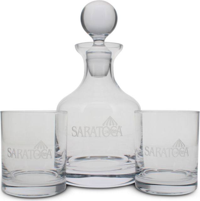 Saratoga Classic Decanter set 3-piece set