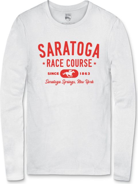 NYRA Saratoga Throwback Long Sleeve Tee