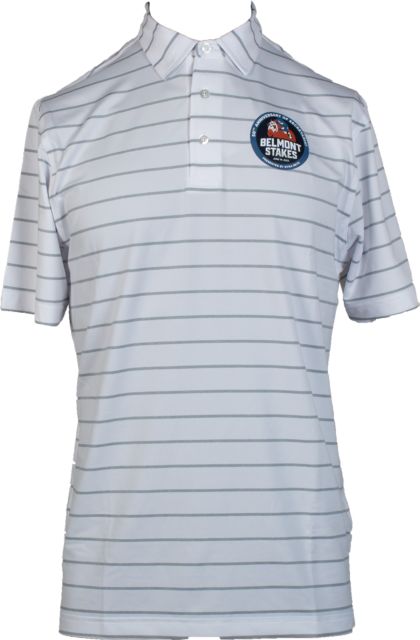 Belmont Stakes 155 2023 Classic Feeder Stripe Polo