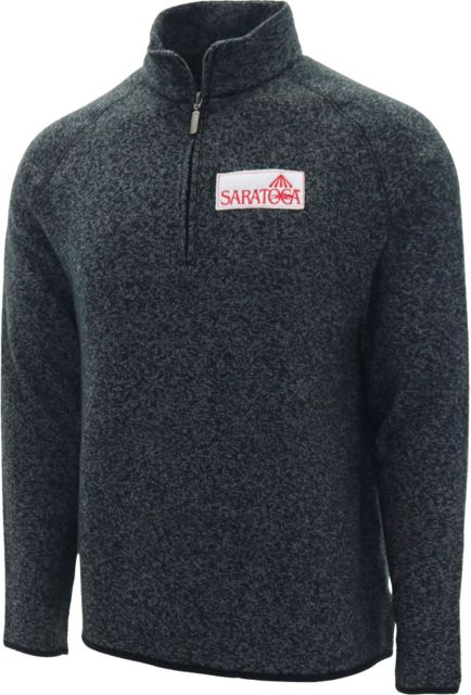 Saratoga Leather Patch Trailblazer  1/4 Pullover