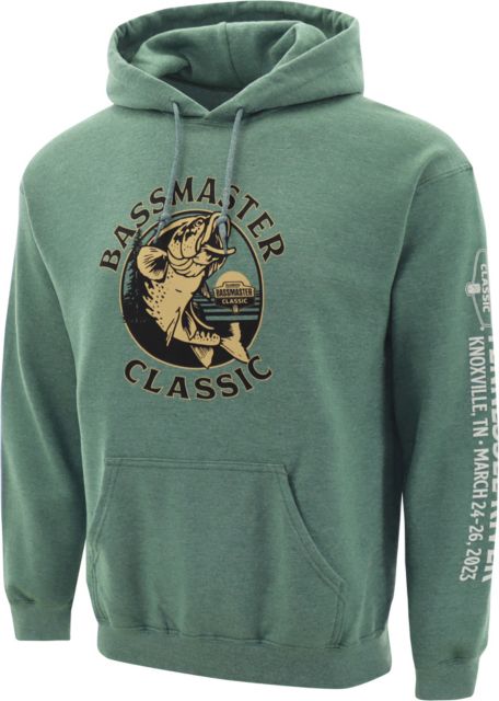Retro Bass Fishing Hoodie , Bass Fishing Hooded Sweatshirt