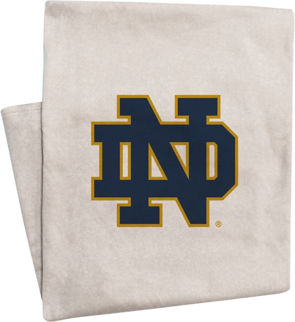 Notre Dame All Over Print Logo Blanket – babyfans