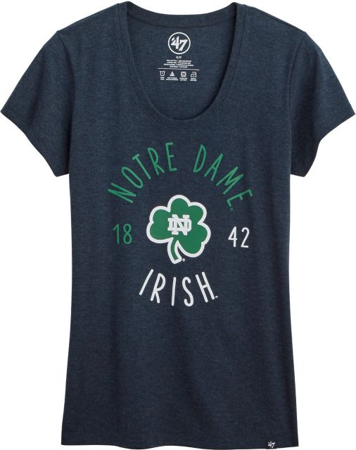 A1719A Club Scoop Short Sleeve T-Shirt | University Of Notre Dame