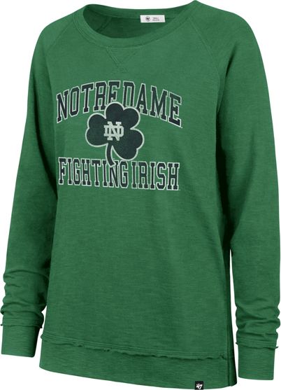 women's notre dame crewneck sweatshirt