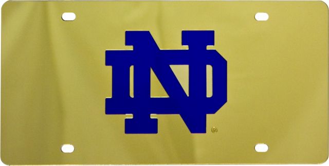 University of Notre Dame License Plate | University Of Notre Dame