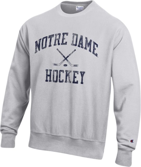 notre dame white sweatshirt