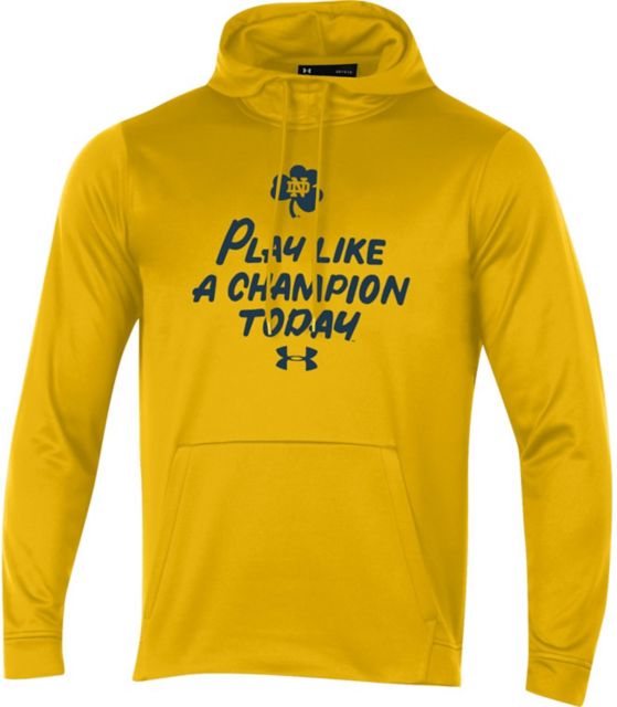 yellow notre dame sweatshirt