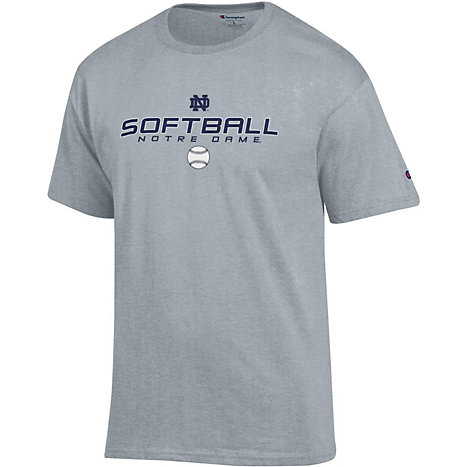 F1714C16 Softball Short Sleeve T-Shirt | University Of Notre Dame