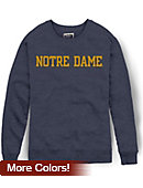 Notre Dame Womens Sweatshirts, Hoodies, Vests & Sweaters