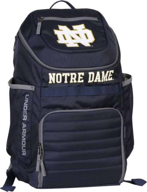 notre dame under armour backpack