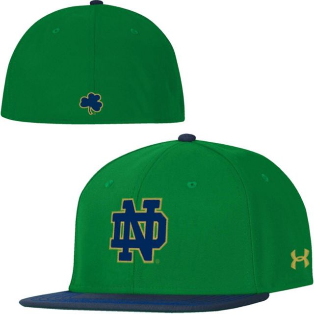 notre dame flat bill hats