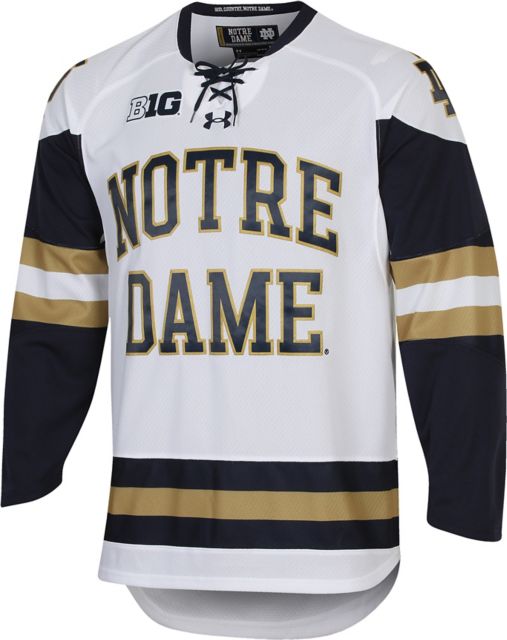 notre dame hockey uniforms