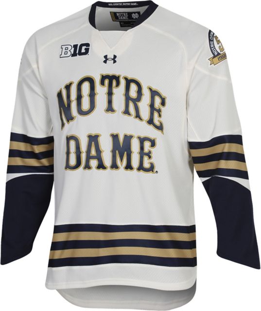 notre dame green hockey jersey