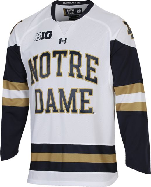 notre dame youth hockey jersey