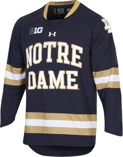 notre dame youth hockey jersey