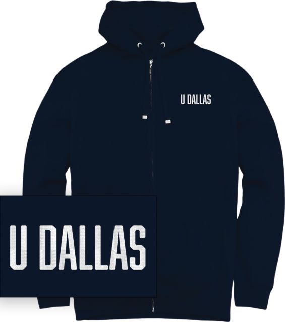 University of Dallas Chainstitch Full Zip Hooded Sweatshirt