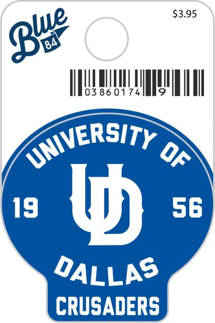 University of Dallas Crusaders  Mini Sticker