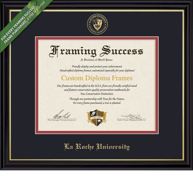 La Roche University Diploma Frame
