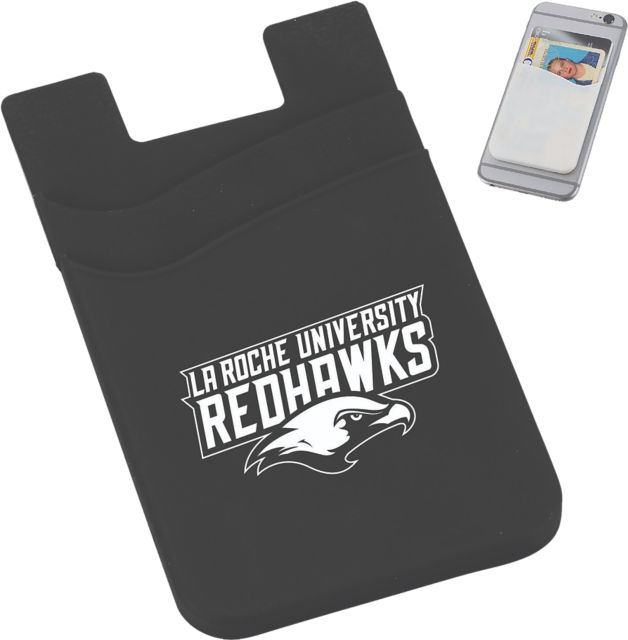La Roche University Redhawks Silicone Card Wallet