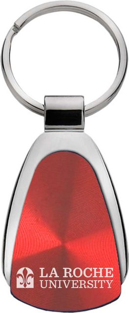 La Roche University Teardrop Keychain