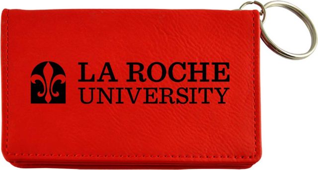 La Roche University Leather ID Holder