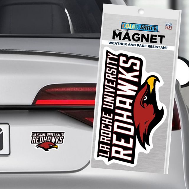 La Roche University Redhawks 4" x 4" Magnet