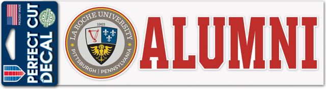 La Roche University Alumni 3'' x 10'' Perfect Cut Decal