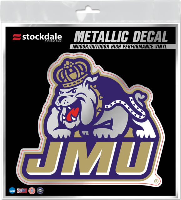 James Madison University Dukes 6x6 in. Decal