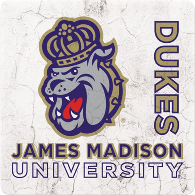 James Madison University Dukes 4x4 Coaster
