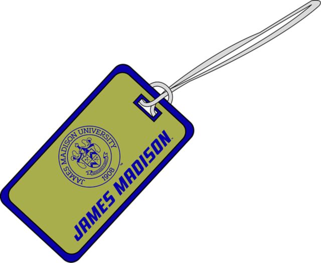 James Madison University Luggage Tag